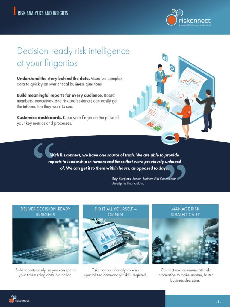 Risk Analytics and Insights 7 22 | PDF | Analytics | Risk