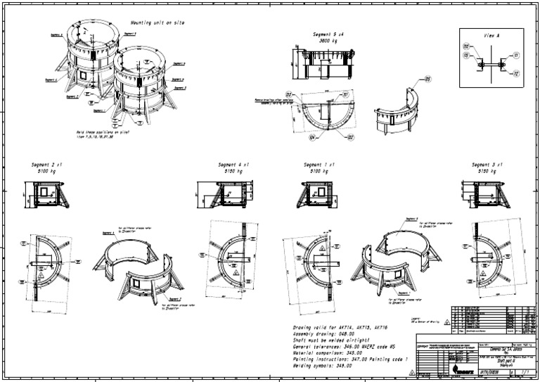 AK714 - 048 - 09 - A - 1 - Rev A - Shaft Part III - Shipping Unit | PDF