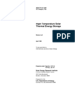 High-Temperature Solar Thermal Energy Storage