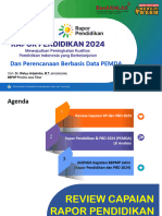 Rapor Pendidikan & PBD PEMDA 2024