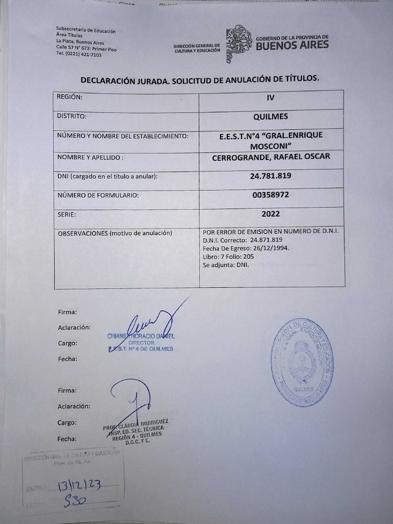 TITULO CANCELADO COMO RESOLVER visual data 3