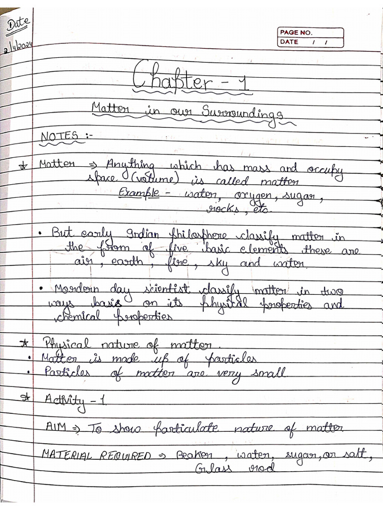 ch1 Notes | PDF