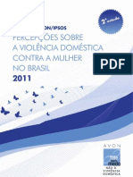 Percepções Sobre A Violência Doméstica Contra A Mulher No Brasil