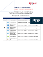Estructura Referencial de Apoyo - CRONOGRAMA DE ACTIVIDADES - PFA 202102