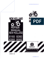 New Holland 8160 8260 8360 8560 Tractor Repair Manual
