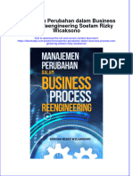 PDF of Manajemen Perubahan Dalam Business Process Reengineering Soetam Rizky Wicaksono Full Chapter Ebook