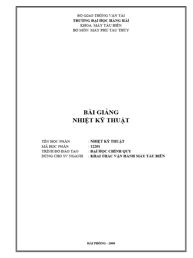 Nhiet ky thuat 12201 pdf
