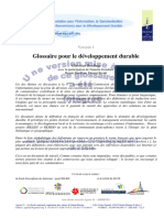 Dictionnaire Du Developpement Durable