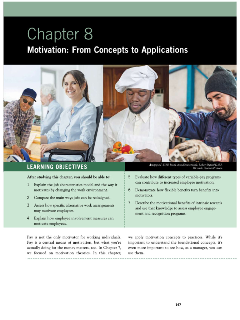 #8 Motivation - From Concepts To Applications | PDF