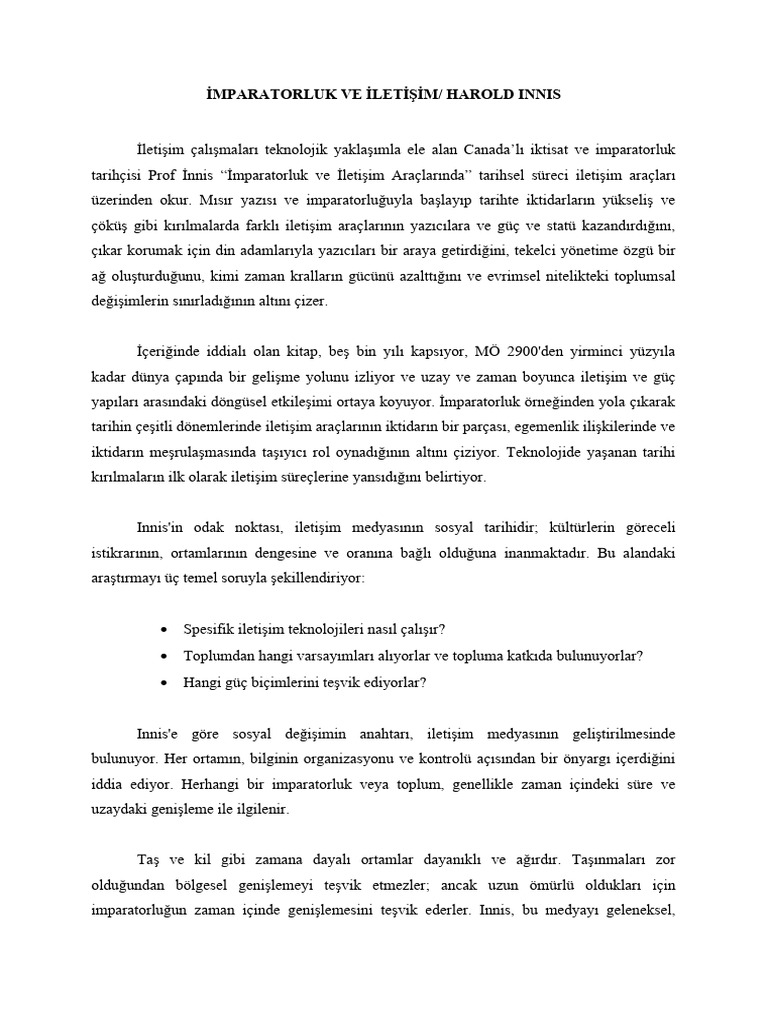 INNIS | PDF