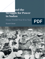 Egypt and The Struggle For Power in Sudan From World War II To Nasserism