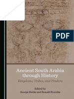 Ancient South Arabia Through History Kingdoms Tribes And Traders - George Hatke Ronald Ruzicka