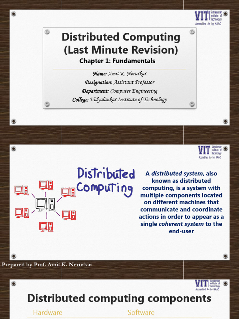 Fundamentals of Distributed Computing | PDF | Computing | Distributed ...