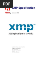 Download Xmp Specification by Gerardo Diaz SN73629299 doc pdf