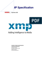 Xmp Specification