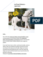 Amigurumi Horse Free Pattern - Always Free Amiguru - 231025 - 173226