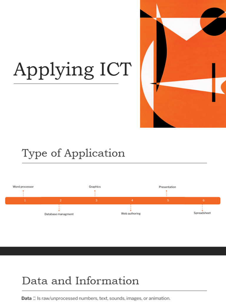 Applying ICT | PDF | Computing