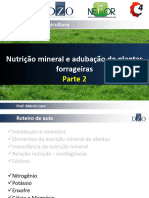 Aula 8 - Nutrição Mineral e Adubação Parte 2