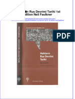 Full Download Halklarin Rus Devrimi Tarihi 1St Edition Neil Faulkner Online Full Chapter PDF