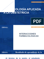 Sesion 4, Interacciones Farmacológicas