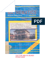 KLB Form 3 Mathematics