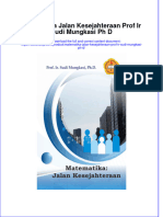 PDF of Matematika Jalan Kesejahteraan Prof Ir Sudi Mungkasi PH D Full Chapter Ebook