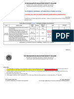 CIE Examination Notice Semester VI 2023 24