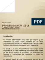 14 Principios Generales de Administración