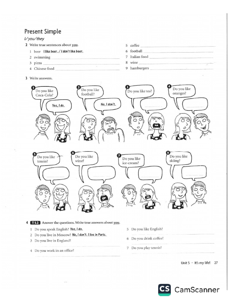 Simple Present | PDF
