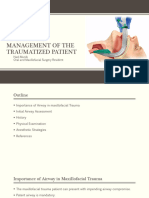 3. Airway and Anesthetic Management of the Traumatized Patient