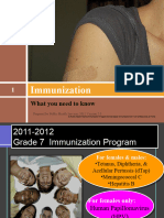 Immunization Presentation Educators