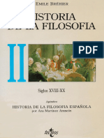 Bréhier, Emile - Historia de La Filosofia II. Siglos Xviii-xx