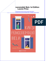 Full Download Karsi Penceremdeki Bela 1St Edition Lauren Price Online Full Chapter PDF