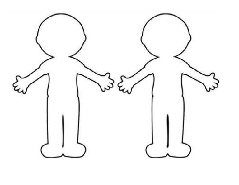 silueta cuerpo humano | PDF