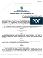 RESOLUÇÃO-RDC Nº 55, DE 14 DE NOVEMBRO DE 2012