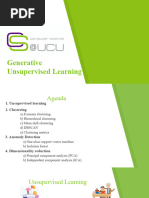 Lecture 13 - Unsupervised Learning, PCA ICA