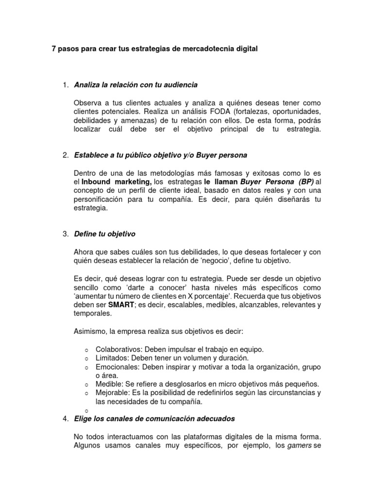 Estrategias de Marketing Digital Efectivas | PDF | Publicidad digital ...