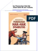 PDF of Memantau Pemenuhan Hak Hak Disabilitas Ishak Salim M Joni Yulianto Full Chapter Ebook