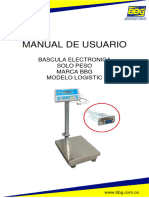 Manual de Usuario Bascula BBG LOGISTIC