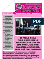 Observador Provincial - Octubre 2011