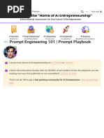 Prompt Engineering 101 - Prompt Playbook