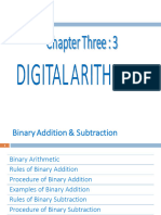 Chapter 3 Digital Arithmetics