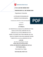 ACTIVIDADES INTEGRADORAS III EXPRESIÓN TRANSFORMADORA - INFORME RESIDUOS SOLIDOS