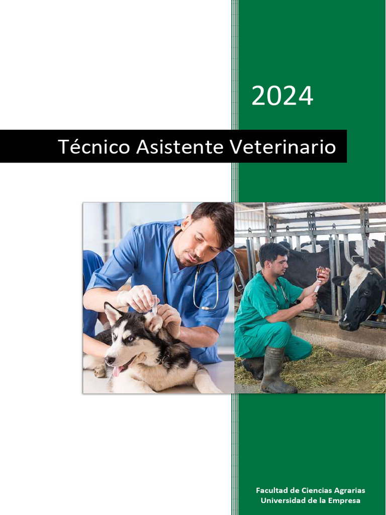 Técnico Asistente Veterinario 2024 | PDF | Medicina Veterinaria ...