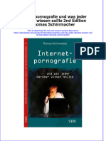 full download Internetpornografie Und Was Jeder Daruber Wissen Sollte 2Nd Edition Thomas Schirrmacher online full chapter pdf 