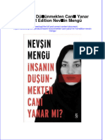 Full Download Insanin Dusunmekten Cani Yanar Mi 1St Edition Nevsin Mengu Online Full Chapter PDF