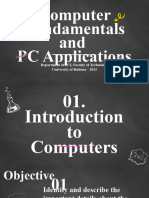 01 - Introduction To Computers
