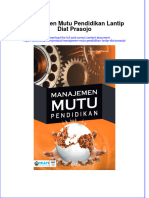full download Manajemen Mutu Pendidikan Lantip Diat Prasojo online full chapter pdf 
