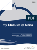 My Modules at Unisa - University of South Africa