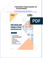 PDF of Metodologi Penelitian Keperawatan Ira Kusumawaty Full Chapter Ebook